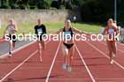 Womens Heptathlon 200 metres, 2024 EAP International Combined events, Hewcham, Northumberland.  Photo: David T. Hewitson/Sports for All Pics